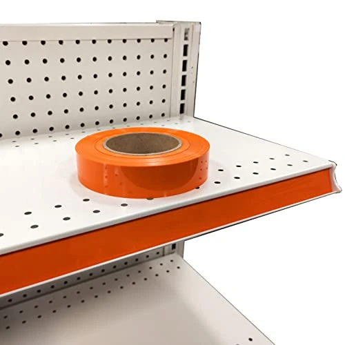 Decorative Gondola Shelving Vinyl Insert For Ticket Channel 130 FT. X 1.25 In. - Red 9 Decorative Gondola Shelving Vinyl Insert For Ticket Channel 130 FT. X 1.25 In. - Red - Image 9