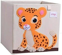 Vmotor Foldable Animal Canvas Storage Toy Box/Bin/Cube/Chest/Basket/Organizer For Kids, 13 Inch(Shark) -Songmics Furniture Shop 41iY96xiakL. AC