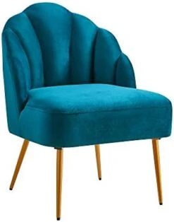 Ball & Cast Accent Chair, 26D X 23.5W X 32.25H In, Rose -Songmics Furniture Shop 41iZeMV643L. AC