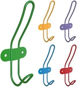 Tibres - Kids Wall Coat Hooks For Girls And Boys For Jackets Clothes Backpacks Robes And Towels - Children Colorful Wall Mounted Hanger Hooks Rack For Use In Nursery Bedroom And Bathroom - Set Of 5 -Songmics Furniture Shop 41ij1rV7BML. AC
