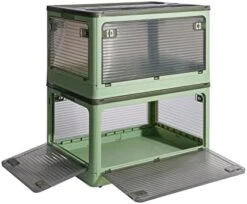 SummerRay Folding Storage Bins With Wheels Stackable Plastic Closet White 18Gal 2pcs 26 SummerRay Folding Storage Bins With Wheels Stackable Plastic Closet White 18Gal 2pcs -Songmics Furniture Shop 41j3VU8l4GL. AC