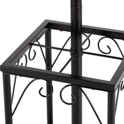 Yaheetech Al Scrolled Hall Tree And Umbrella Stand 73" Tall In Black Finish 9 Yaheetech Al Scrolled Hall Tree And Umbrella Stand 73" Tall In Black Finish -Songmics Furniture Shop 41j8WtK2RqL