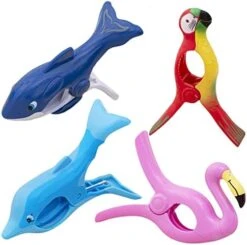 6 PiecesFlip Flop BocaClips Flamingo Beach Towel Clip Parrot Towel Holder Clothes Pegs Beach Towel Clip Towel Pin In Bright Color Jumbo Size For Clothes Quilt Blanket Home Patio Pool Chair 8 6 PiecesFlip Flop BocaClips Flamingo Beach Towel Clip Parrot Towel Holder Clothes Pegs Beach Towel Clip Towel Pin In Bright Color Jumbo Size For Clothes Quilt Blanket Home Patio Pool Chair -Songmics Furniture Shop 41jSs5isJL. AC