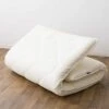 EMOOR Japanese Futon Mattress French-Wool-Blend Extra Thick Twin Shikibuton LEAVEL2 Made In Japan