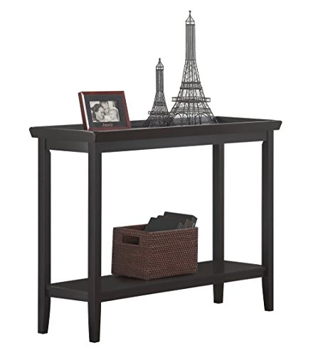 Convenience Concepts Ledgewood Console Shelf Table, Black 4 Convenience Concepts Ledgewood Console Shelf Table, Black - Image 4