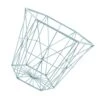 Magazine Storage Basket Iron Storage Basket Magazine Storage Basket Sundry Container Wire Basket Iron Basket Iron Net Blue Magazine Iron Desk Organizer