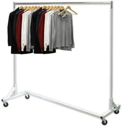 Simple Houseware Industrial Grade Z-Base Garment Rack, 400lb Load With 62in Extra Long Bar 13 Simple Houseware Industrial Grade Z-Base Garment Rack, 400lb Load With 62in Extra Long Bar -Songmics Furniture Shop 41kH7oyTclL. AC