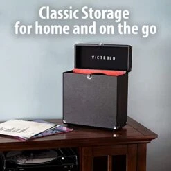 Victrola Vintage Vinyl Record Storage And Carrying Case 15 Victrola Vintage Vinyl Record Storage And Carrying Case -Songmics Furniture Shop 41kjiVsg6ML