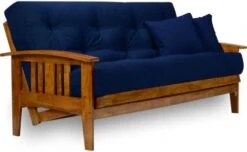 Nirvana Futons Westfield Futon Set - Queen Size, Frame, 8" Mattress, Twill Khaki Cover -Songmics Furniture Shop 41klVajyMjL. AC