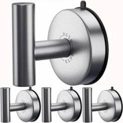 DGYB Large Suction Cup Hooks For Shower Set Of 2 Black Towel Hooks For Bathrooms Waterproof Stainless Steel Suction Shower Hooks For Inside Shower 15 Lb Removable Wall Hooks For Hanging Heavy Duty 17 DGYB Large Suction Cup Hooks For Shower Set Of 2 Black Towel Hooks For Bathrooms Waterproof Stainless Steel Suction Shower Hooks For Inside Shower 15 Lb Removable Wall Hooks For Hanging Heavy Duty -Songmics Furniture Shop 41lDXsiICJL. AC