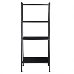 Teeker Multifunctional 4 Tiers Ladder Shelf, Vintage Bookshelf,Plant Stand Storage Rack Shelf For Office, Bathroom, Living Room (Black) 8 Teeker Multifunctional 4 Tiers Ladder Shelf, Vintage Bookshelf,Plant Stand Storage Rack Shelf For Office, Bathroom, Living Room (Black) -Songmics Furniture Shop 41lNQVQWyuL