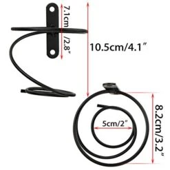 Hipiwe Pack Of 6 Wall Mounted Wine Racks - Red Wine Bottle Display Holder With Screws, Metal Hanging Wine Rack Organizer 10 Hipiwe Pack Of 6 Wall Mounted Wine Racks - Red Wine Bottle Display Holder With Screws, Metal Hanging Wine Rack Organizer -Songmics Furniture Shop 41lWh6t5j3L