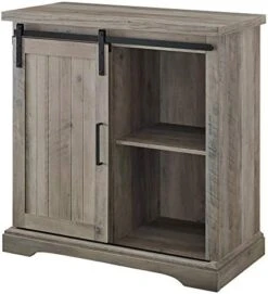 Walker Edison Carson Modern Farmhouse Sliding Slat Door Storage Cabinet, 32 Inch, Grey Wash 12 Walker Edison Carson Modern Farmhouse Sliding Slat Door Storage Cabinet, 32 Inch, Grey Wash -Songmics Furniture Shop 41m2YtgMLuL. AC