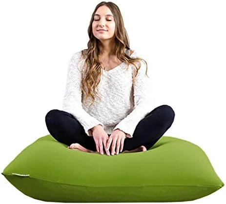 Yogibo Mini Bean Bag, Small Beanbag Chair For Kids, Teens And Adults, Great For Meditation And Sitting, Fibead Filling Conforms To Body, Washable, Removable Cover, Light Grey 14 Yogibo Mini Bean Bag, Small Beanbag Chair For Kids, Teens And Adults, Great For Meditation And Sitting, Fibead Filling Conforms To Body, Washable, Removable Cover, Light Grey - Image 14
