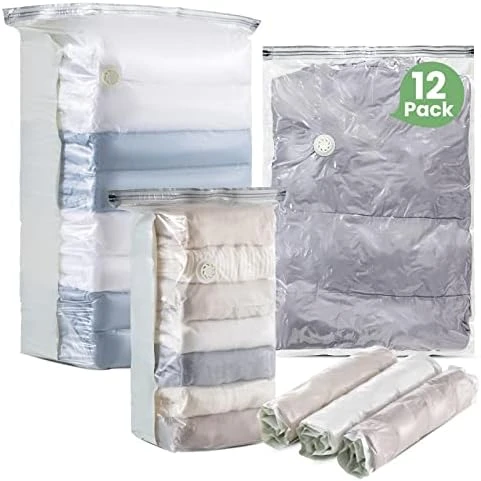 TAILINK 6 Pack Vacuum Storage Bags Space Saver Cube Vacuum Sealer Bags Large (3 Medium, 3 Large) Save 80% Space Vacuum Bags For Comforters Blanket Clothes Bedding Space Bags Vacuum Storage Bags 7 TAILINK 6 Pack Vacuum Storage Bags Space Saver Cube Vacuum Sealer Bags Large (3 Medium, 3 Large) Save 80% Space Vacuum Bags For Comforters Blanket Clothes Bedding Space Bags Vacuum Storage Bags - Image 7