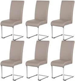 Yaheetech 6PCS Dining Chairs Armless Side Chairs Modern Kitchen Chairs With Faux Leather Seat, Metal Legs And High Back For Dining Room, Kitchen, Living Room, White 19 Yaheetech 6PCS Dining Chairs Armless Side Chairs Modern Kitchen Chairs With Faux Leather Seat, Metal Legs And High Back For Dining Room, Kitchen, Living Room, White -Songmics Furniture Shop 41marbaNoBL. AC