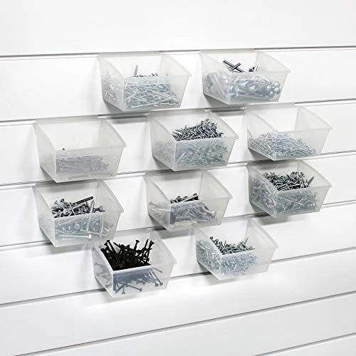 Proslat 3210 Probin Storage Bin Designed For PVC Slatwall, Small, 10-Pack 5 Proslat 3210 Probin Storage Bin Designed For PVC Slatwall, Small, 10-Pack - Image 5