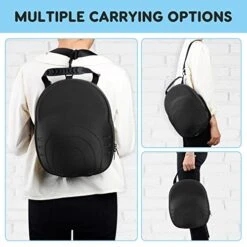 MOSLA Hat Case For Baseball Caps,Hat Carrier Travel Case Ball Cap Carrier Hat Box Organizer Carry On Hat Bag Backpack With Adjustable Shoulder Strap -Songmics Furniture Shop 41mdYpyVxcL