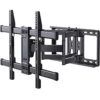 PERLESMITH Full Motion TV Wall Mount For 37-82 Inch TVs Up To 132 Lbs, Max VESA 600x400mm, TV Bracket With Dual Articulating Arms, Tilt, Swivel, Extension, 16" Wood Studs, PSLFK1