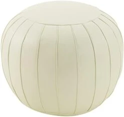 C COMFORTLAND Unstuffed Faux Leather Ottoman Pouf, Round Foot Rest Poof Ottomans, Floor Foot Stool Poufs, Bean Bag Chair Cover With Storage For Living Room, Bedroom, Or Wedding Gifts Orange 27 C COMFORTLAND Unstuffed Faux Leather Ottoman Pouf, Round Foot Rest Poof Ottomans, Floor Foot Stool Poufs, Bean Bag Chair Cover With Storage For Living Room, Bedroom, Or Wedding Gifts Orange -Songmics Furniture Shop 41nRX5WhhWL. AC