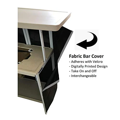 Best Of Times 2002W1341 US Marines Portable Bar & Matching Bar Stools, One Size, Red 2 Best Of Times 2002W1341 US Marines Portable Bar & Matching Bar Stools, One Size, Red - Image 2