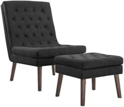 Modway Modify Tufted Modern Lounge Accent Chair And Ottoman Set In Beige -Songmics Furniture Shop 41nhqVS3vRL. AC