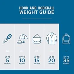 Franklin Brass Ball End Coat And Hat Hook Wall Hooks 5-Pack, Flat Black, FBCHHB5-FB-C -Songmics Furniture Shop 41npGE1yQBL