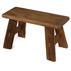 Bare Decor Leland Dining Bench In Reclaimed Wood, 27.5" Wide, Brown -Songmics Furniture Shop 41o2FiPFHiL
