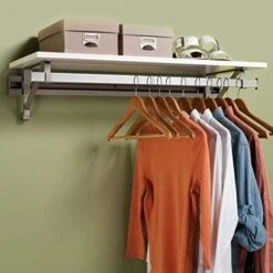 Arrange A Space Arrrange A Space RCMSY Best 32" Single Shelf/Hang Rod Kit White Closet System 20 Arrange A Space Arrrange A Space RCMSY Best 32" Single Shelf/Hang Rod Kit White Closet System -Songmics Furniture Shop 41o9mCe6rL. AC 2
