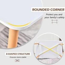 White Dining Table Modern Kitchen Table Rectangle Dining Room Table 44" X 28" For Small Sapce 4-6 Person -Songmics Furniture Shop 41oYW4avZjL