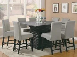 Coaster Home Furnishings Stanton Square Counter Table Black 5 Coaster Home Furnishings Stanton Square Counter Table Black -Songmics Furniture Shop 41olKA4KkAL