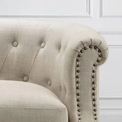 Rosevera Edmeston Loveseat, Beige -Songmics Furniture Shop 41osPWLT9ZL