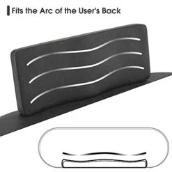 BarberPub Waiting Room Chairs Reception Settee Bench, Leather Upholstered Dining Bench With Backrest, Office Salon Furniture W702 (Dark Grey) -Songmics Furniture Shop 41owjfUcRzL