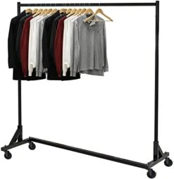 Simple Houseware Industrial Grade Z-Base Garment Rack, 400lb Load With 62in Extra Long Bar 10 Simple Houseware Industrial Grade Z-Base Garment Rack, 400lb Load With 62in Extra Long Bar -Songmics Furniture Shop 41p0f8Z6y9L. AC