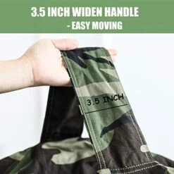 CALA Stuffed Animal Storage Bean Bag Chair-Cover Only- Extra Large 38" Kids Soft Toy Storage - 100% Cotton Canvas Bean Bag Chair(Camouflage) -Songmics Furniture Shop 41pPIvlzoAL