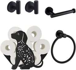 Dragon Toilet Paper Holder Stand, Black Metal Bathroom Tissue Storage Holds 5 Rolls, Free Standing Farmhouse Bathroom Stand Decor Accessory 20 Dragon Toilet Paper Holder Stand, Black Metal Bathroom Tissue Storage Holds 5 Rolls, Free Standing Farmhouse Bathroom Stand Decor Accessory -Songmics Furniture Shop 41pR9GjKMDL. AC