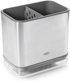 OXO Stainless Steel Good Grips Sinkware Caddy, One Size & Good Grips Dish Brush 14 OXO Stainless Steel Good Grips Sinkware Caddy, One Size & Good Grips Dish Brush -Songmics Furniture Shop 41pjQTVJj L. AC