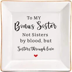 XJF To My Daughter Gift From Mother, Daughter Ceramic Jewelry Trinket Dish, Birthday, Graduation, Christmas, Gift For Daughter From Mother -Songmics Furniture Shop 41ppuz0eOL. AC