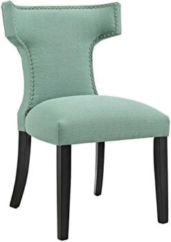 Modway Curve Mid-Century Modern Upholstered Fabric With Nailhead Trim In Teal, One Chair -Songmics Furniture Shop 41qBn0XzSRL. AC