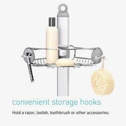 Simplehuman Corner Shower Caddy, Stainless Steel And Anodized Aluminum 10 Simplehuman Corner Shower Caddy, Stainless Steel And Anodized Aluminum -Songmics Furniture Shop 41qPgmSIyQL