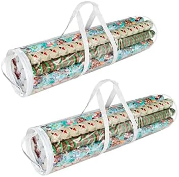 Elf Stor 83-DT5054 Gift Wrap Storage Bags Holds 40-Inch Rolls Of Paper-2 Pack, Clear,X-Large 8 Elf Stor 83-DT5054 Gift Wrap Storage Bags Holds 40-Inch Rolls Of Paper-2 Pack, Clear,X-Large - Image 8