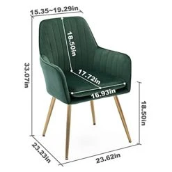 ASIMIL Living Room Chair Set Of 2 Accent Chairs Living Room Set Of 2 Modern Dining Chairs Velvet Dining Chairs Upholstered Dining Chairs Mid Century Modern Accent Chair Green 12 ASIMIL Living Room Chair Set Of 2 Accent Chairs Living Room Set Of 2 Modern Dining Chairs Velvet Dining Chairs Upholstered Dining Chairs Mid Century Modern Accent Chair Green -Songmics Furniture Shop 41qlHXN4F8S