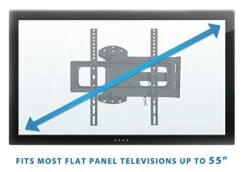 Mount-It! Full Motion TV Wall Mount | Long Arm TV Mount With 24 Inch Extension | Fits 32 To 55 Inch TVs With Up To VESA 400 X 400, 77 Lbs Capacity 9 Mount-It! Full Motion TV Wall Mount | Long Arm TV Mount With 24 Inch Extension | Fits 32 To 55 Inch TVs With Up To VESA 400 X 400, 77 Lbs Capacity -Songmics Furniture Shop 41r7HVaPqKL