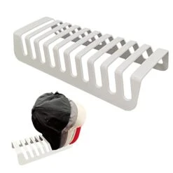 Ishenkea Hat Storage For Baseball Caps，Hat Organizer For Baseball Caps That Can Store 10 Baseball Caps ，No Install Required Ball Cap Organizer