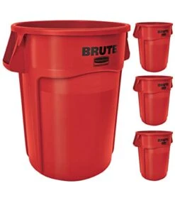 Rubbermaid Commercial Products BRUTE Heavy-Duty Trash/Garbage Can, 44-Gallon, Gray, Wastebasket For Home/Garage/Mall/Office/Stadium/Bathroom, Pack Of 4 26 Rubbermaid Commercial Products BRUTE Heavy-Duty Trash/Garbage Can, 44-Gallon, Gray, Wastebasket For Home/Garage/Mall/Office/Stadium/Bathroom, Pack Of 4 -Songmics Furniture Shop 41rZxcGoxL