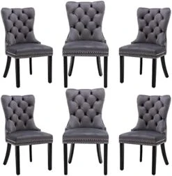 Civama Velvet Loveseat Settee, Nikki Collection Modern Dining Chair, Upholstered Contemporary Banquette Bench With Back, Button Tufted Comfy Accent Sofa Couch With Solid Wood Legs, Black -Songmics Furniture Shop 41rcrq0QXML. AC