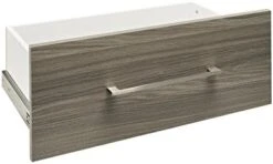 ClosetMaid SuiteSymphony Wood Drawer, Add On Accessory, Modern Style, For Storage, Closet Clothes, X 10” Size For 25 In. Units, Graphite Grey/Satin Nickel 10 ClosetMaid SuiteSymphony Wood Drawer, Add On Accessory, Modern Style, For Storage, Closet Clothes, X 10” Size For 25 In. Units, Graphite Grey/Satin Nickel -Songmics Furniture Shop 41rrm9VEU8L. AC