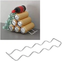 Metaltex Bottle Holder 10pcs, White, 11x32x3 Cm -Songmics Furniture Shop 41s4JQ xegL. AC