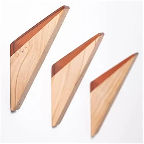 LINE+ARC The Wall Hook (Set Of 3, Amber). Solid Olive Wood & Acrylic Resin. Mid-Century Modern, Minimalist, Scandinavian, Decorative Entryway For Coat Hat Towel. Fasteners Included. 25lb Weight Limit 6 LINE+ARC The Wall Hook (Set Of 3, Amber). Solid Olive Wood & Acrylic Resin. Mid-Century Modern, Minimalist, Scandinavian, Decorative Entryway For Coat Hat Towel. Fasteners Included. 25lb Weight Limit - Image 6