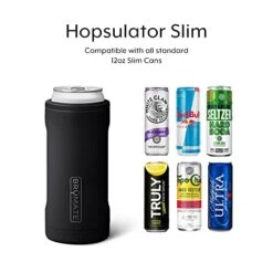 BrüMate Hopsulator Slim Can Cooler Insulated For 12oz Slim Cans | Skinny Can Coozie Insulated Stainless Steel Drink Holder For Hard Seltzer, Beer, Soda, And Energy Drinks (Glitter Mermaid) 17 BrüMate Hopsulator Slim Can Cooler Insulated For 12oz Slim Cans | Skinny Can Coozie Insulated Stainless Steel Drink Holder For Hard Seltzer, Beer, Soda, And Energy Drinks (Glitter Mermaid) -Songmics Furniture Shop 41s5WkaIu9L